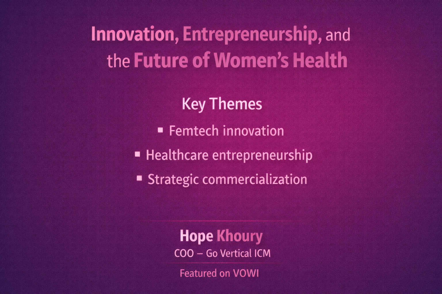 Hope Khoury